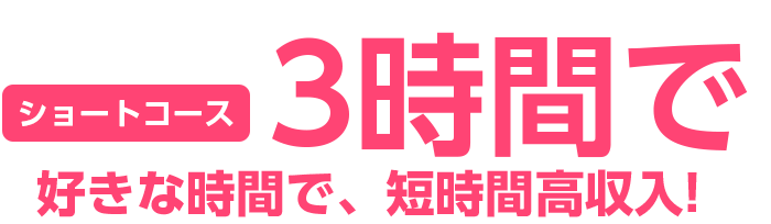ショートコース3時間